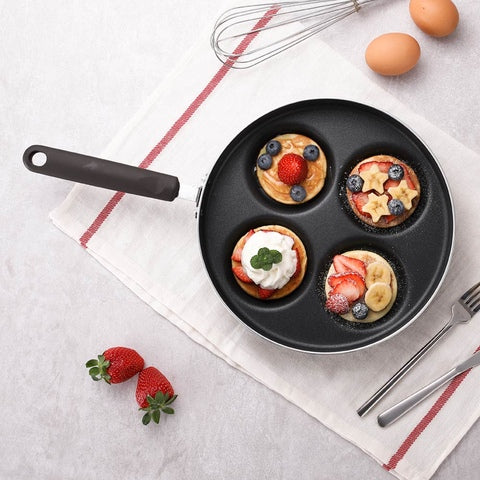 4- Space Non Stick Coated Egg Pan 26cm