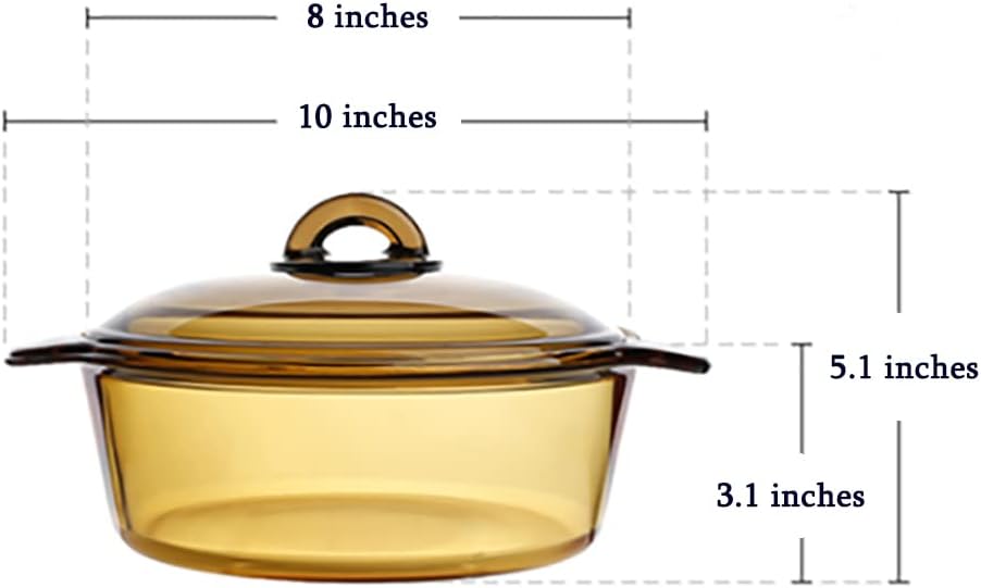 Arcoroc x Nobilta Vitro Blooming Glass Casserole 1.5L