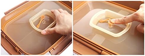 E-Jen Premium Kimchi Container (Earthenware Brown, 3.1 gal/ 12L)