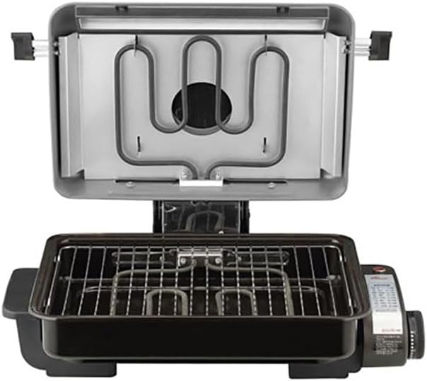 LP LIVING PLUS Double Sided Multi Grill Fish Roaster with Wire Grill Plate,Timer Control Knob, Double sided Heating