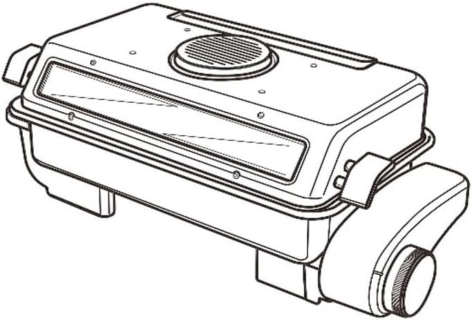 LP LIVING PLUS Double Sided Multi Grill Fish Roaster with Wire Grill Plate,Timer Control Knob, Double sided Heating