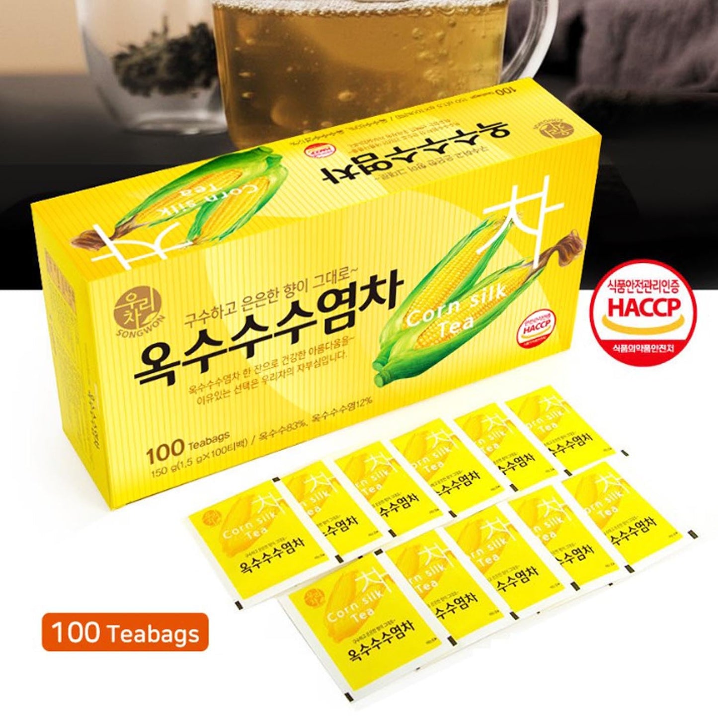 Songwon Corn Silk Tea-옥수수수염차 60g x 40 tea bags
