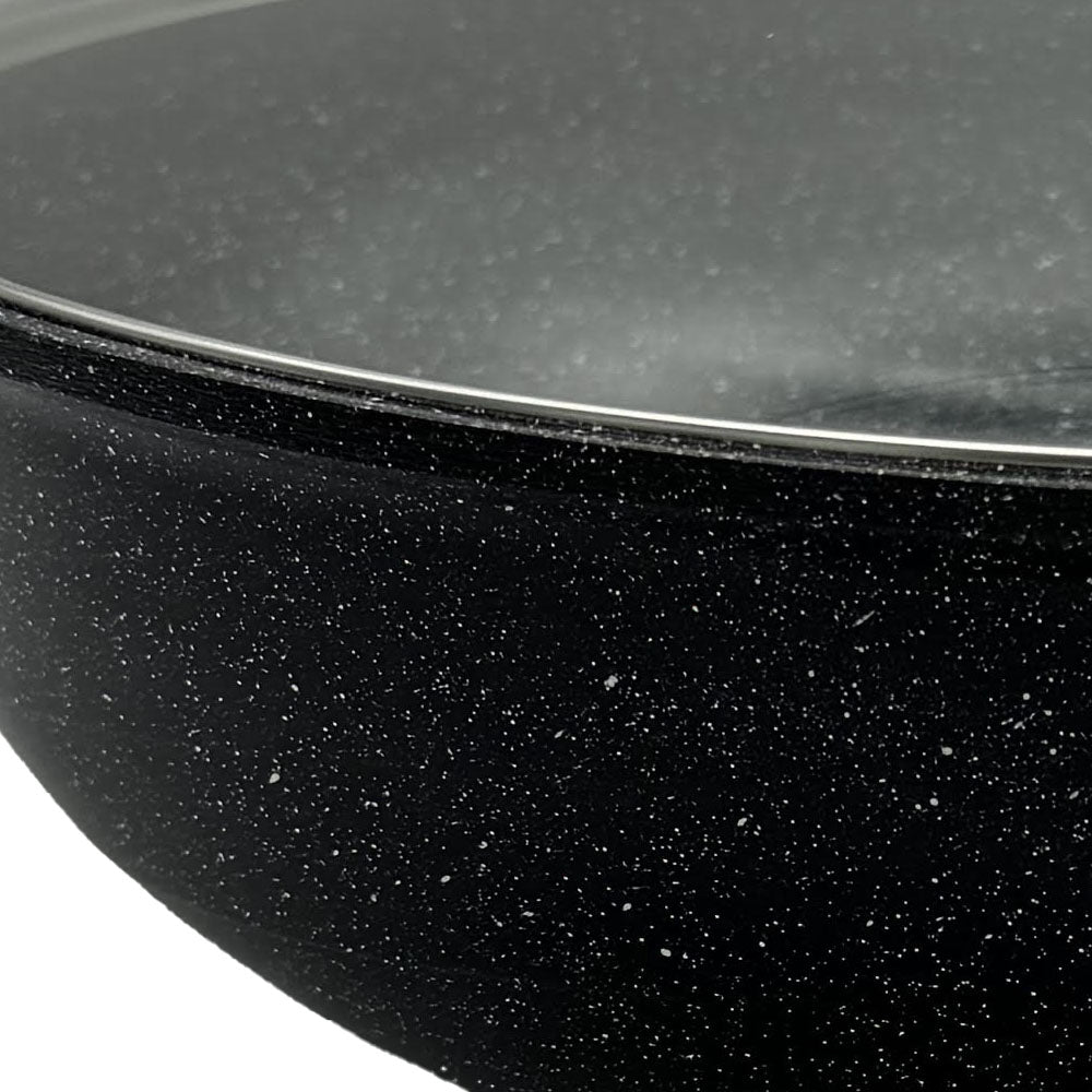 Dream Chef Two Handle Marble Wok Pan