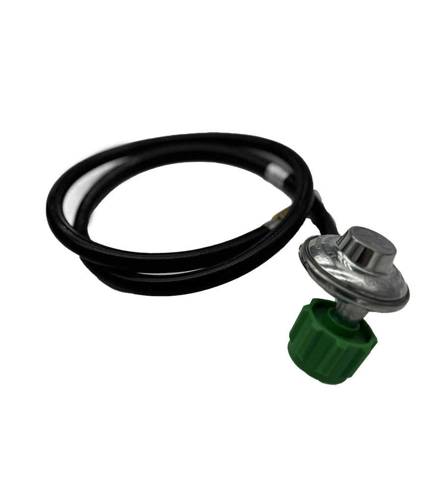Portable Single Propane Burner Angle Iron, 4Ft Hose, for Outdoor Cooking