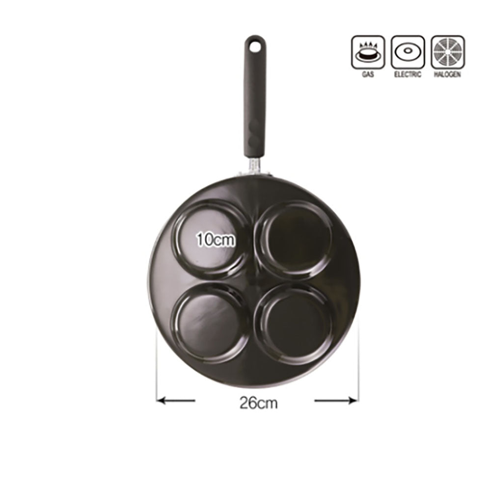 4- Space Non Stick Coated Egg Pan 26cm