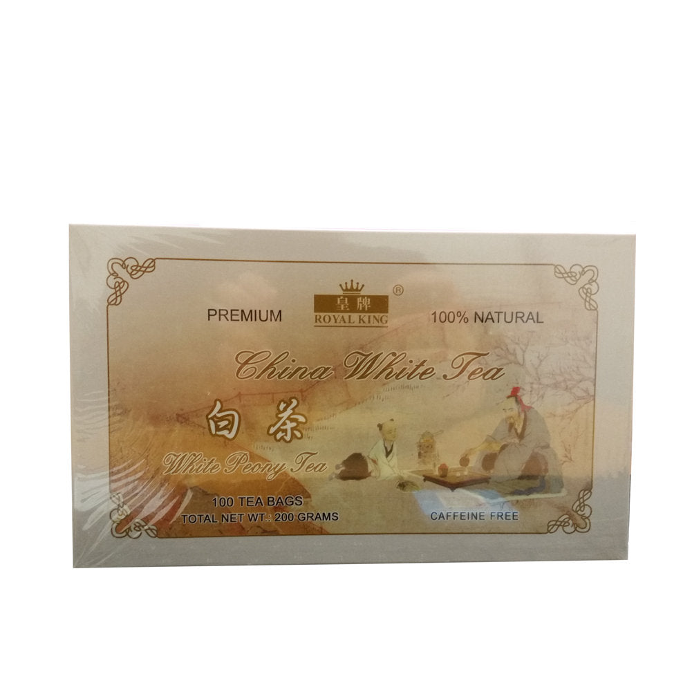 Royal King White Peony Chinese White Tea 100pk