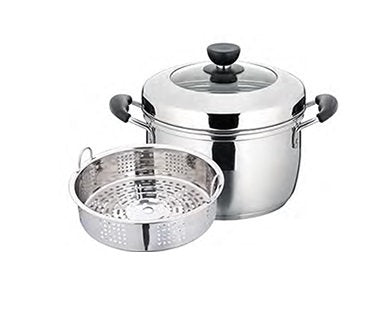 S/S Tulip Steamer Pot 22cm