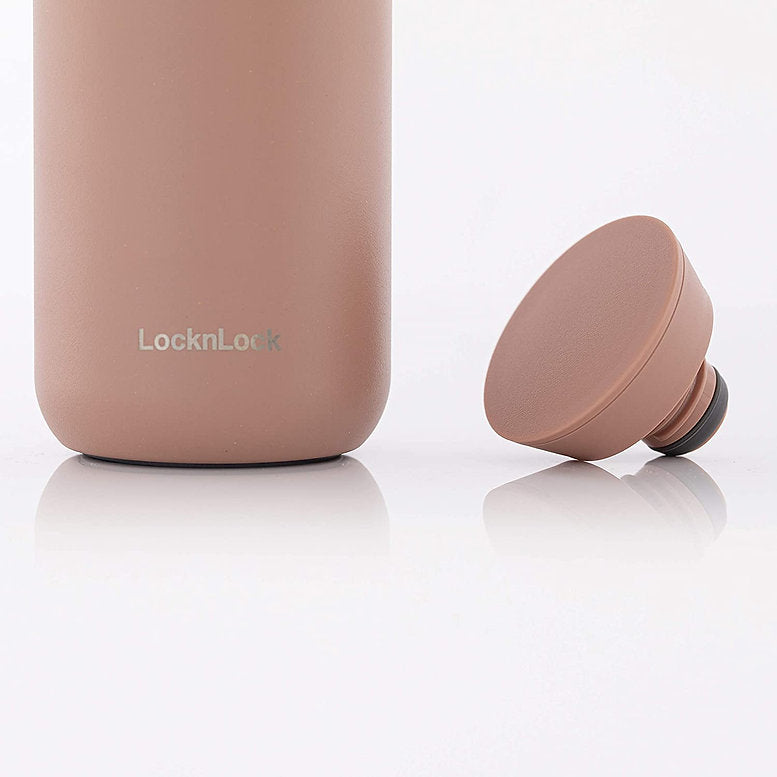 LocknLock Tumbler Double Cap 24oz, Pink