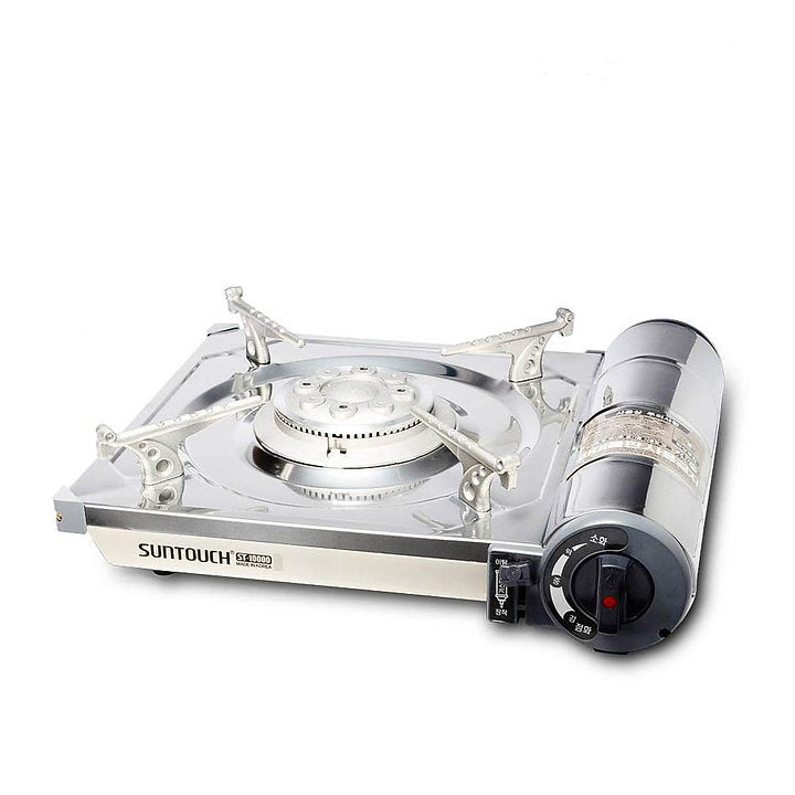 Gas stove, stainless steel, bbq, Barbeque, korean, suntouch, perfectkitchenco, plate, gas, portable, outdoor, indoor, white