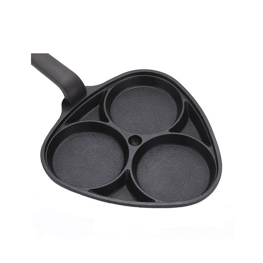 Gas, Electric, halogen, Clover, Divider, 3 Divider, Pancake, Kitchen, Cook, Perfectkitchenco, Non Stick, Eggs, Breakfast, Frying Pan, Pan, Black