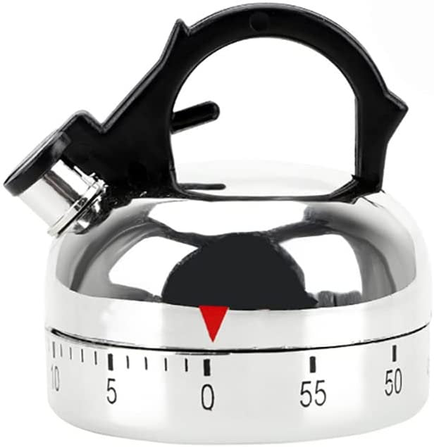 Kitchen, Cookware, Timer, Kettle, Mechanical, Rotate, 60 Minutes