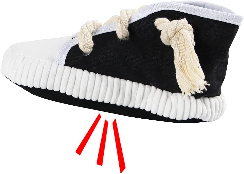 PawfectPals Interactive Squeaky Dog High Top Shoe Toy