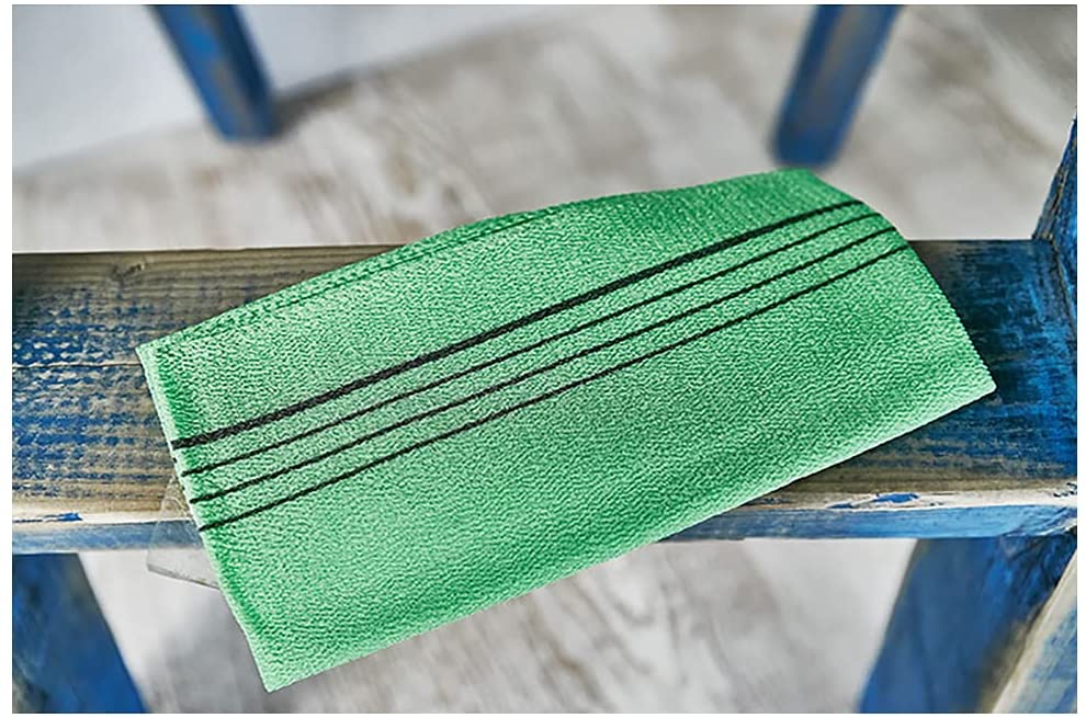 Korean Exfoliating Bath and Shower Towel Washcloth Long