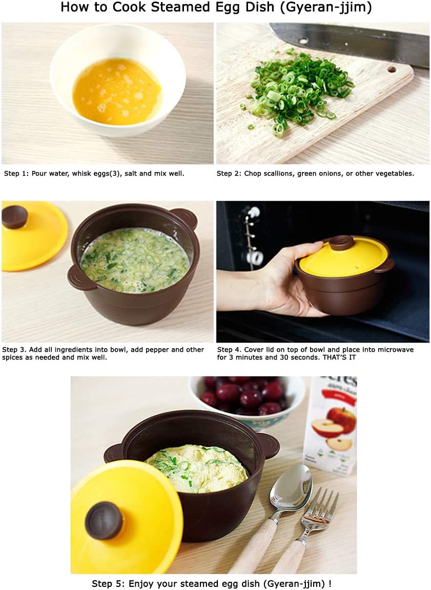 Pamire Silicone Microwave Egg Steaming Pot Steamer Egg Cooker (Purple)