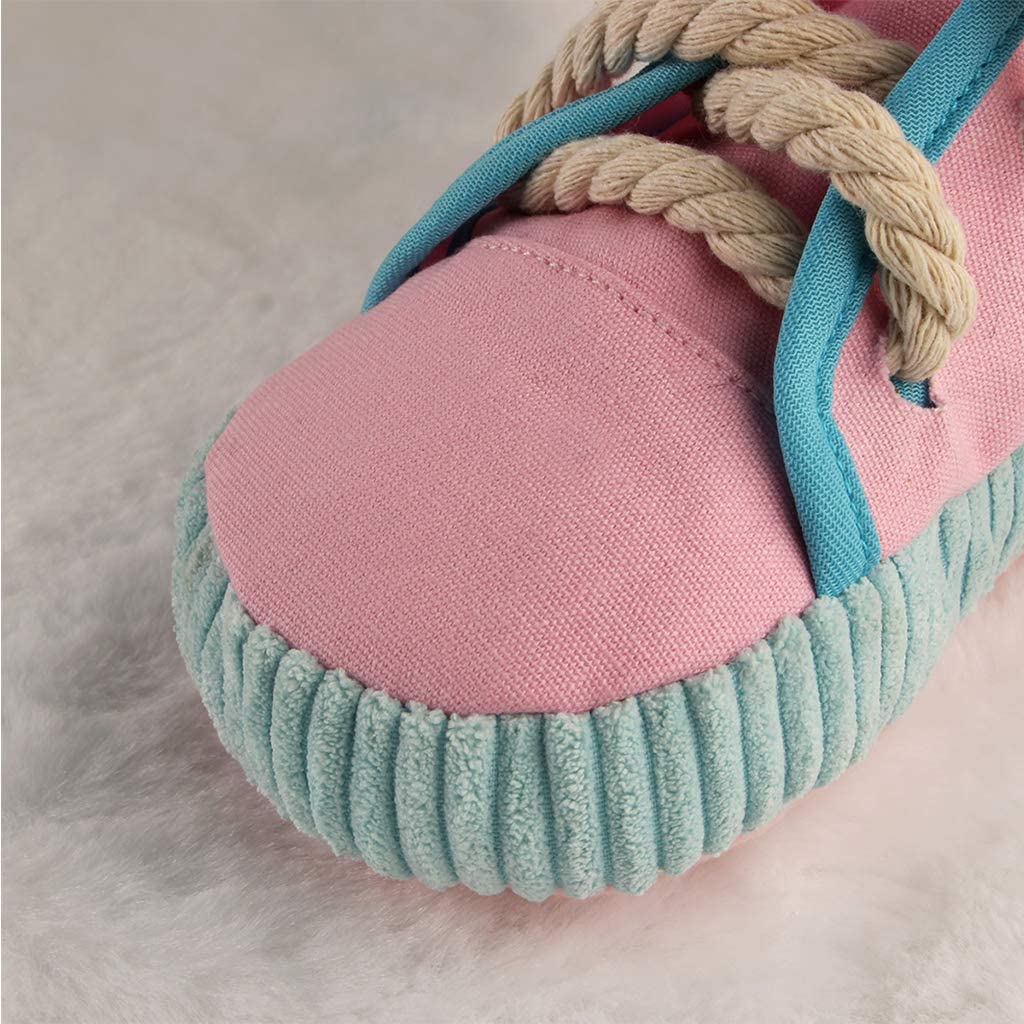 Pet supply,pet toy, high top shoe, squeaky, dog, cat, rope, shoe, sneaker, pink, blue, animal, reduce bad behavior, toy