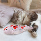 PawfectPals Interactive Touch Sensitive Fish Toy with Catnip (Koi)