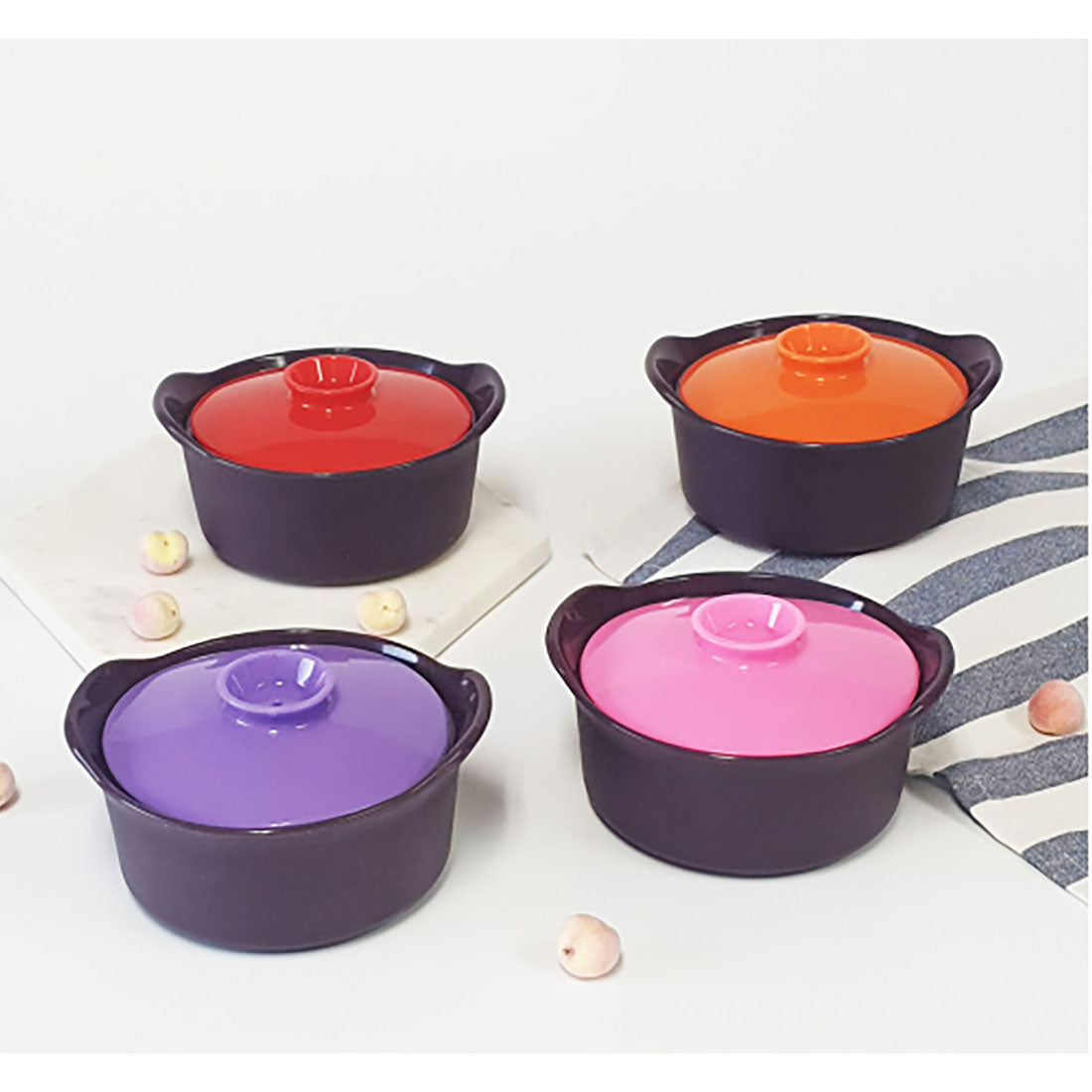 Pamire Silicone Microwave Egg Steaming Pot Steamer Egg Cooker (Purple)