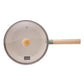 Cookin IH Mood Induction Ceramic Sauce Pot with Wood Handle and Glass Lid 20cm