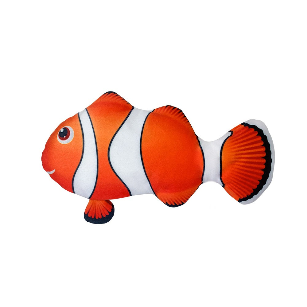 Pet Toy, Pet Supply, Floppy Fish Toy, Silver Fish, Charging, Dog, Cat