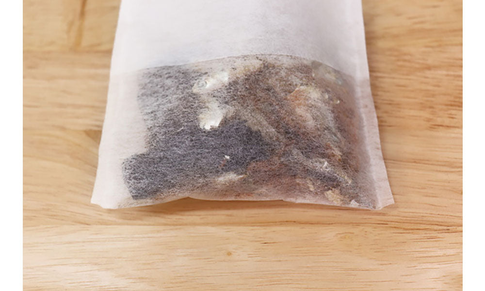 100 Disposable Tea Filter Bags for Loose Tea, Soup Ingredients, Herbs, Coffee, 20pc x 5 pack (4.5x3.7in)