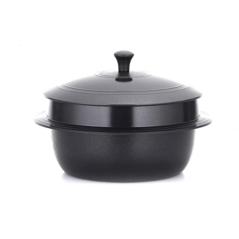 Kitchen Flower Ceramic Coating Aluminum Korean Traditional Cauldron, Gamasot Hot Pot