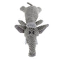 Pawfectpals Interactive Fun and Squeaky Stuffed Plushy Dog Toy (Elephant)