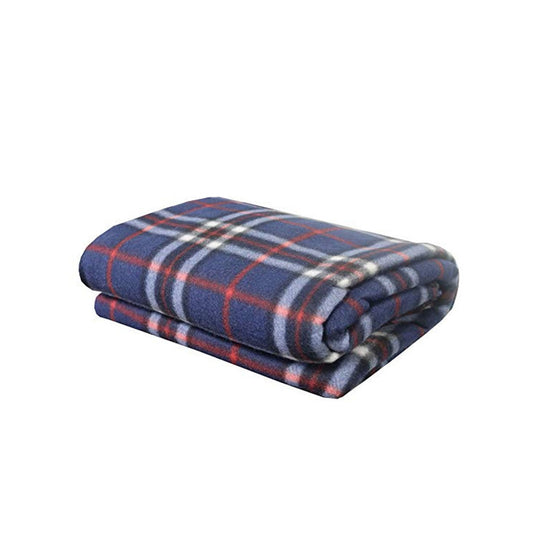 Multi Use Fleece Blanket (Blue)