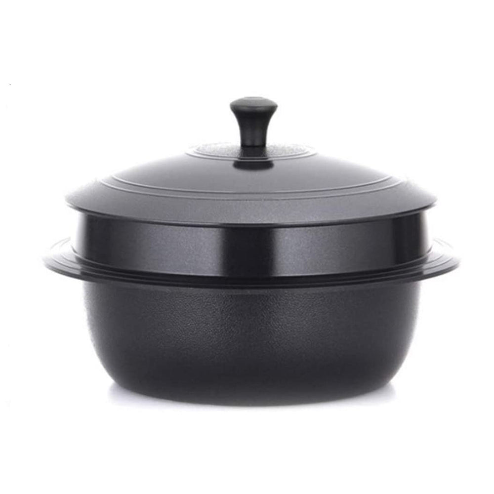 Kitchen Flower Ceramic Coating Aluminum Korean Traditional Cauldron, Gamasot Hot Pot
