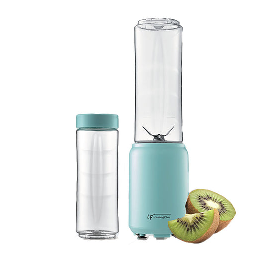 LP LIVING PLUS 150W Electric Mini Blender Personal Size with 280ml x 2 bottles