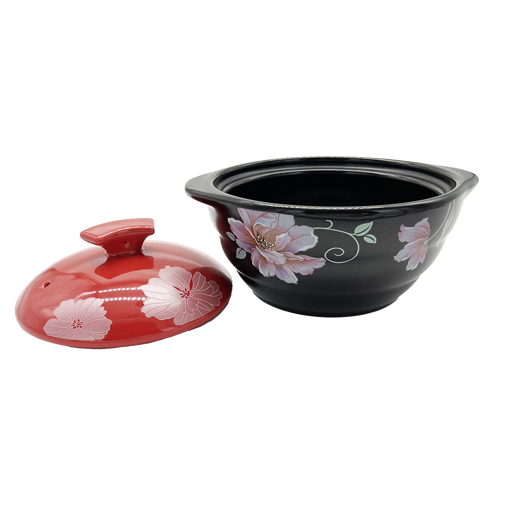 Mariane Ceramic Pot Red (Medium)