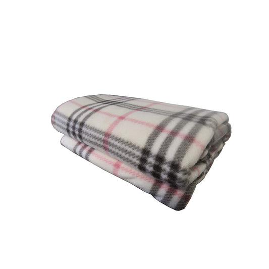 Multi Use Fleece Blanket (White)