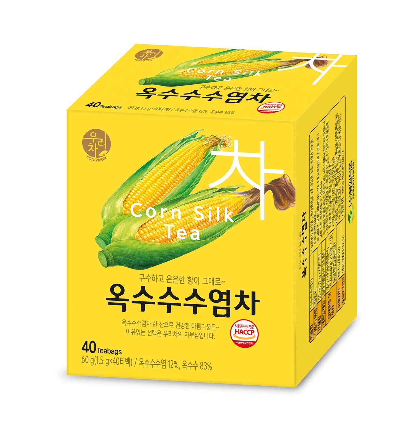 Songwon Corn Silk Tea-옥수수수염차 60g x 40 tea bags