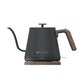 Modern Electric Gooseneck S/S Kettle, 1200W Quick Heating,One touch, 0.8L, Black