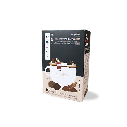 Tiger Mama Black Sugar Cappuccino (10 Sticks X 20g)