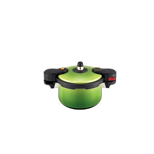 pressure cooker, kitchen, green, 2.5l, ecocook, kitchen flower, ceramic