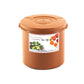 Ejen, E-jen, Kimchi Container, Fermentation Container, Brown, Korean, No smell, Container, Kitchen, Cookware, Perfeckitchenco, Pickled, dishwasher safe, freezer safe, microwave safe, Kimchi, Mud, Brown, Storage, Plastic, 22L, 5.8 gallon, round, Airtight
