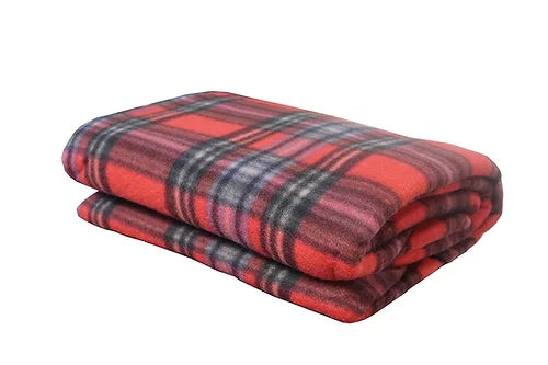 Multi Use Fleece Blanket (Red)