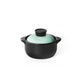 Heat Resistant Fine Porcelain Casserole/Clay Pot/Earthenware Pot (1000ml Blue)