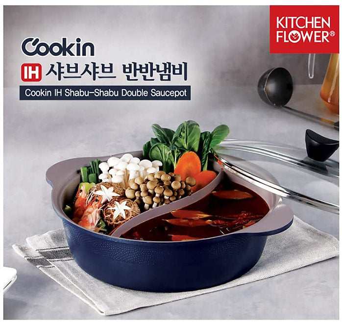 Divider Hot Pot | Ceramic Coating Hot Pot | PerfectKitchenCo