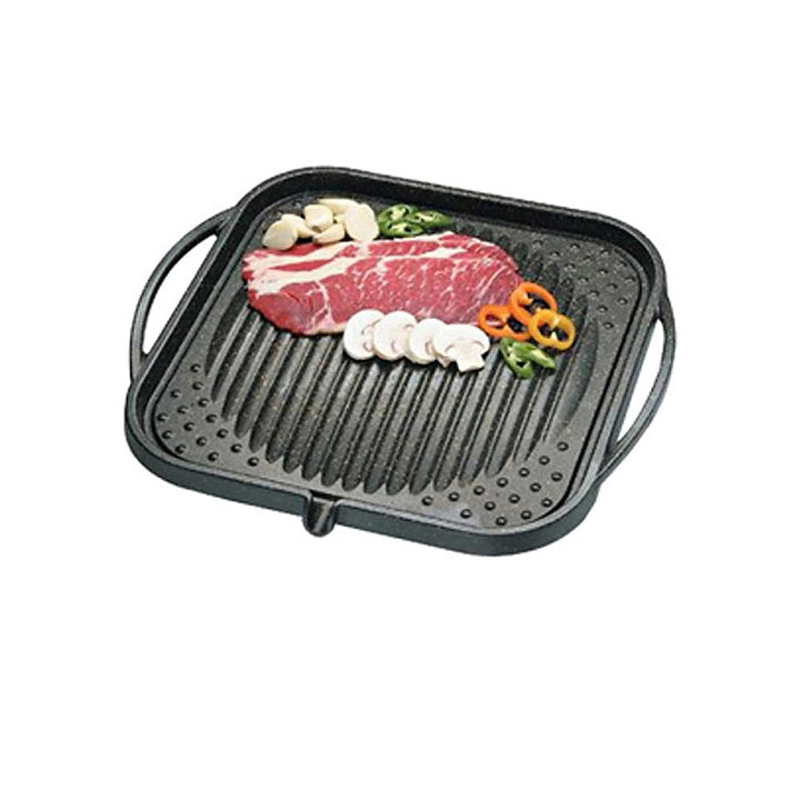 Perfectkitchenco, jumbo, grill plate, bbq, barbeque, kitchen flower, marble, non stick, easy to clean, korean, gold