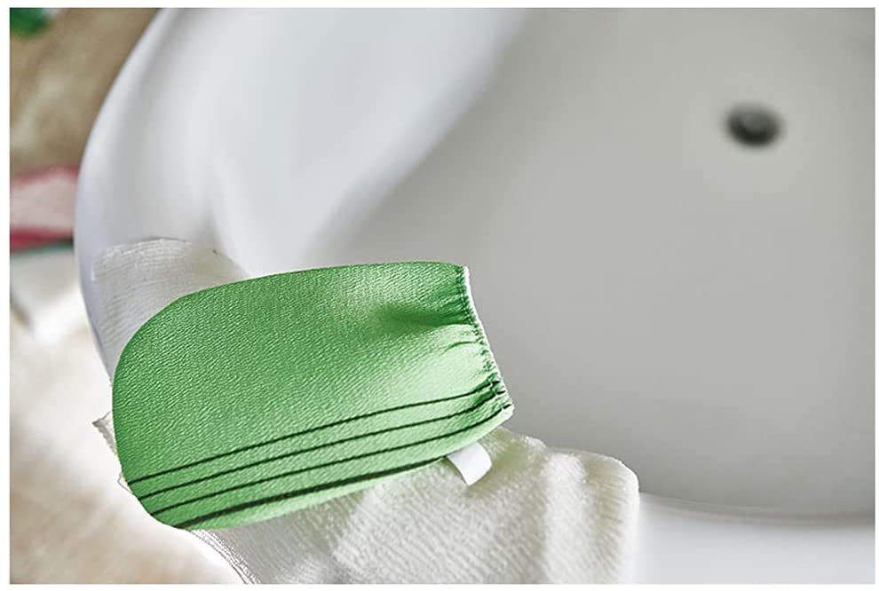Korean Exfoliating Bath and Shower Sponge Body Towel Glove