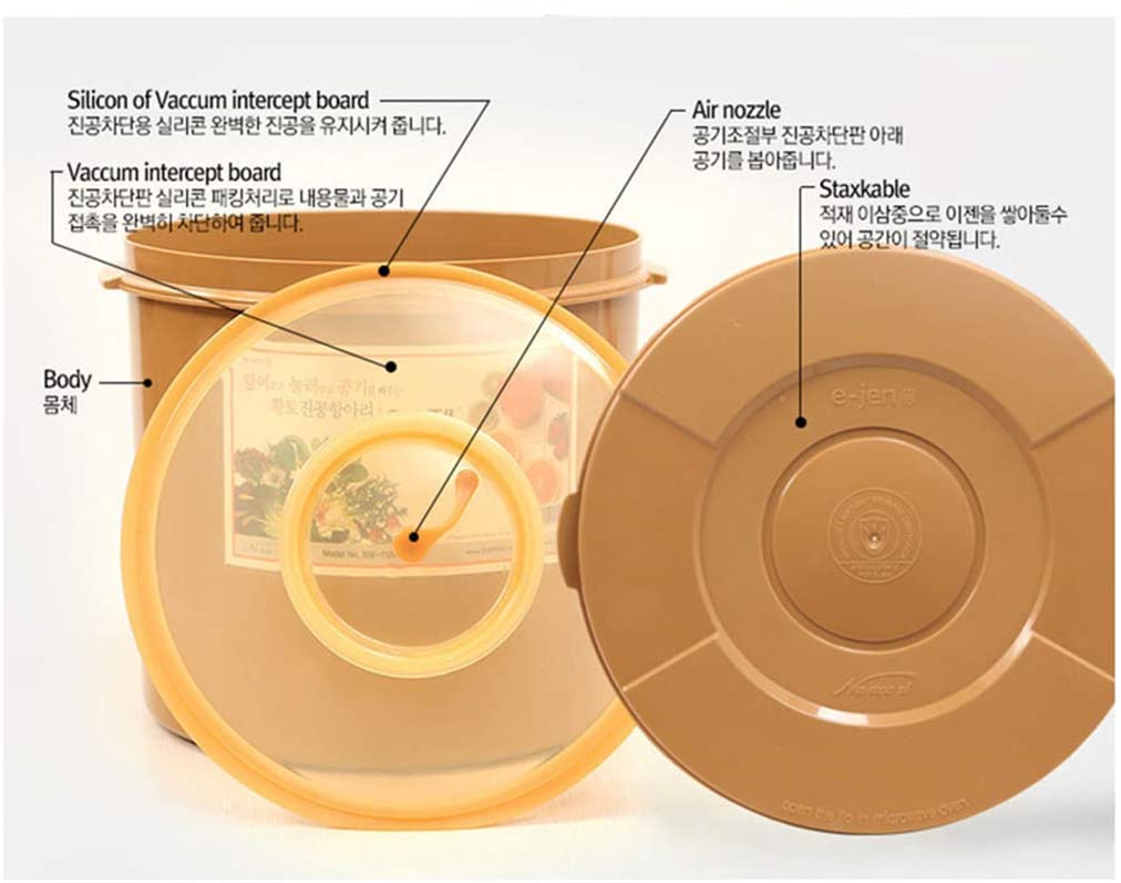 E-Jen Premium Kimchi Container (11.8 gal/ 45L)