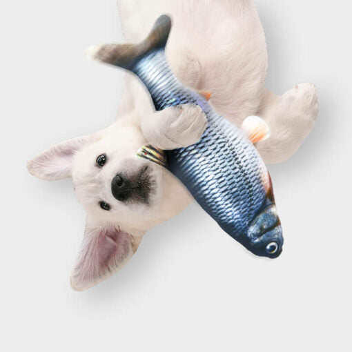 PawfectPals Interactive Touch Sensitive Fish Toy with Catnip (2 Pack)