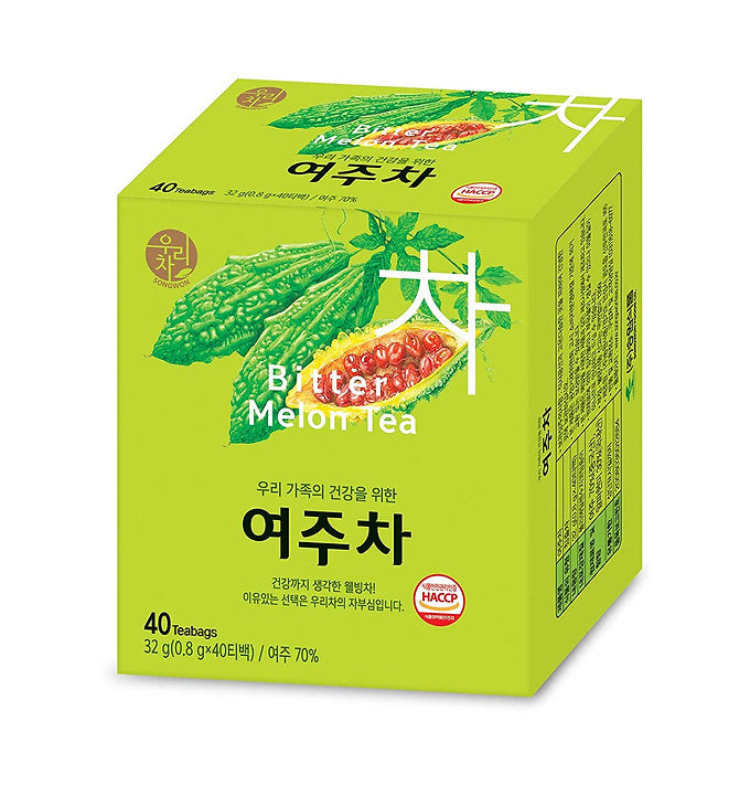 Songwon Bitter Melon Tea 32g 40T Bags, Assists with Digestive Issues