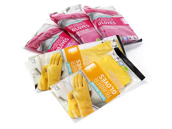 Kitchen Rubber Glove, Washing, Dishes, Pack, Perfectktichenco, Pink, Nonslip, Comfortable