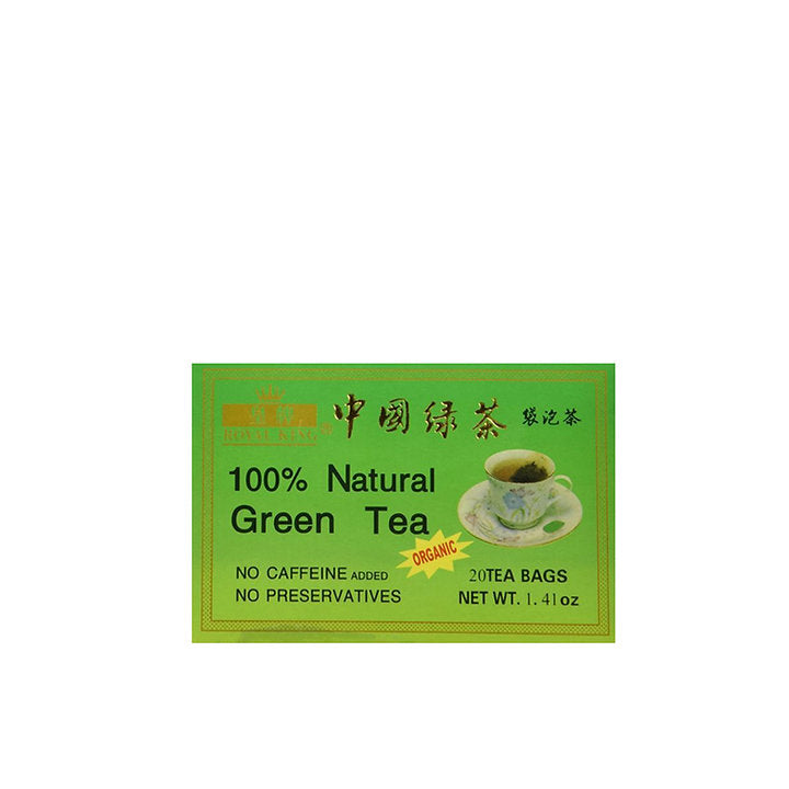 Royal King 100% Organic Green Tea 20 Tea bags