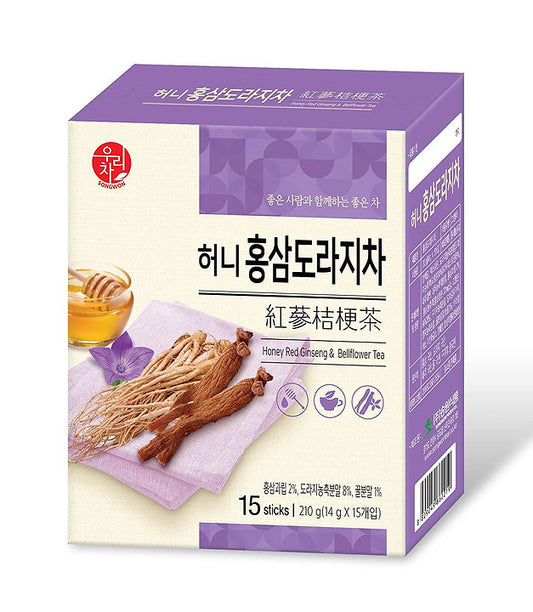 Songwon Honey Red Ginseng & Bellflower Tea 210g 15T Bags