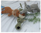 Pawfectpals Interactive Fun and Squeaky Stuffed Plushy Dog Toy (Wolf)