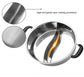 LP Electric Dual Sided Shabu Shabu Divider Hot Pot with Burner and Glass Lid, 5L