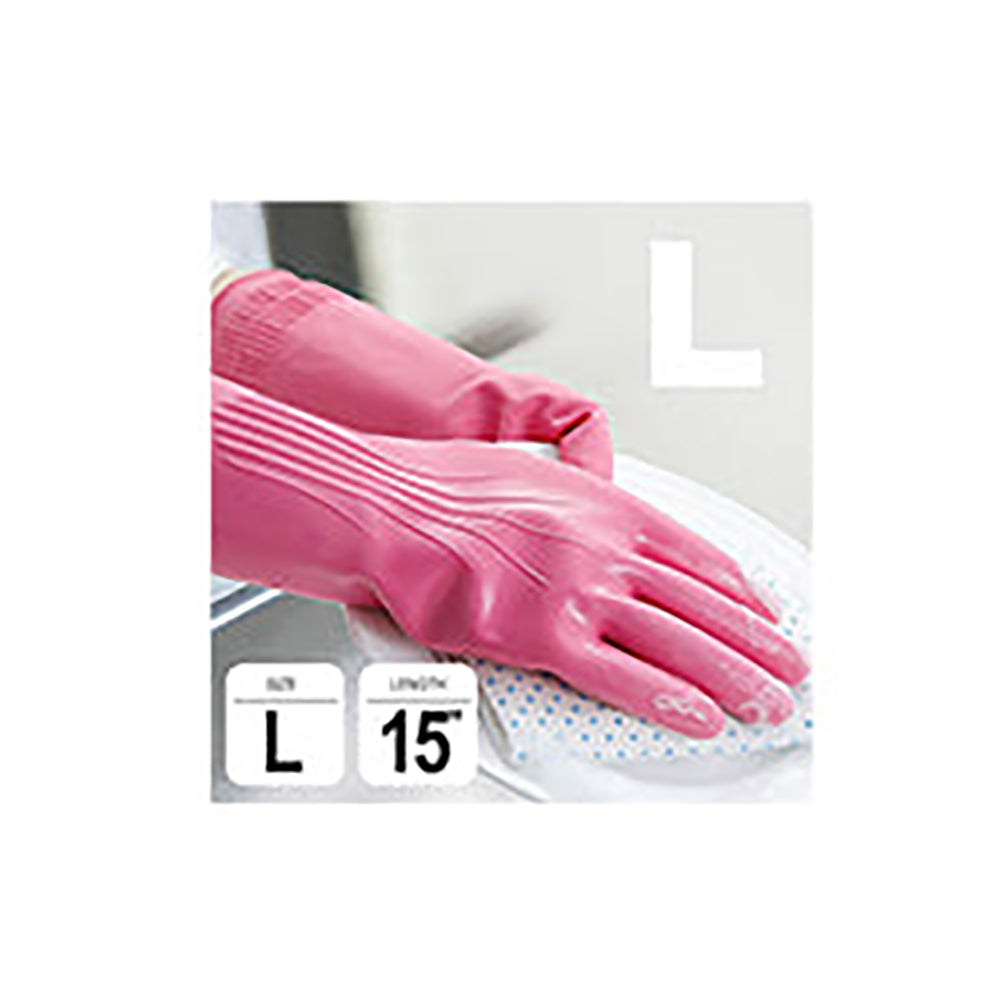 Kitchen Rubber Glove, Washing, Dishes, Pack, Perfectktichenco, Pink